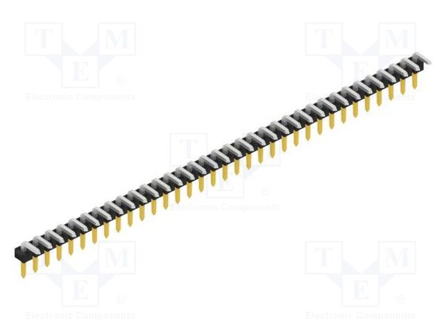 Connector: pin strips; pin header; male; PIN: 34; 2.54mm; THT; 1x34