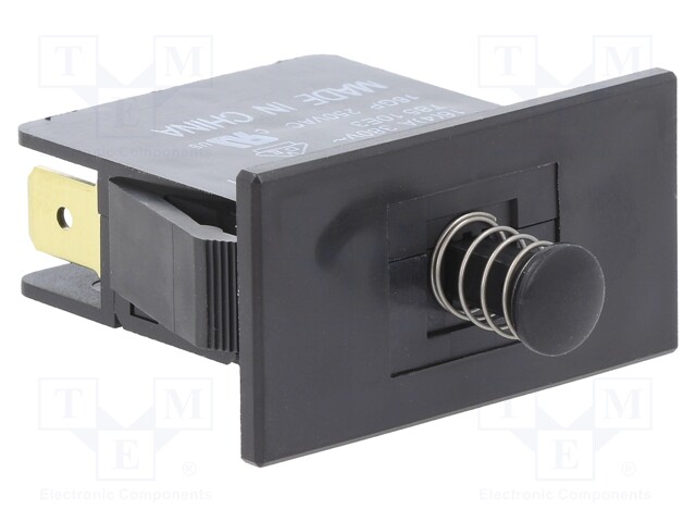 Door; two mounting hole with thread; SPST-NC; 16A/250VAC; Pos: 2