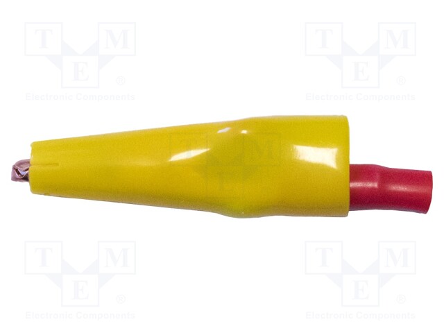 Crocodile clip; 10A; Grip capac: max.7.9mm; Overall len: 58mm