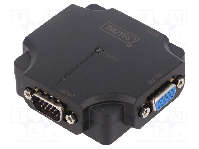 Splitter; Kit: splitter; Input: D-Sub 15pin HD  plug