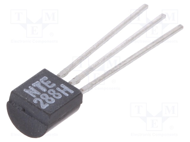 Transistor: PNP; bipolar; 350V; 0.5A; 0.625W; TO92