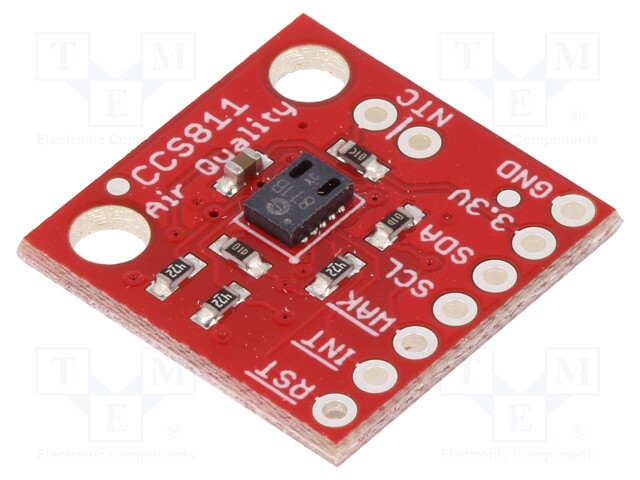 Sensor: air quality; I2C; 3.3VDC; IC: CCS811