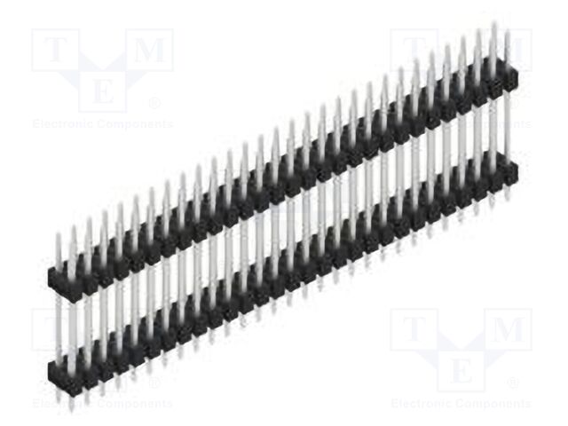 Connector: pin strips; pin header; male; PIN: 58; 2.54mm; THT; 2x29