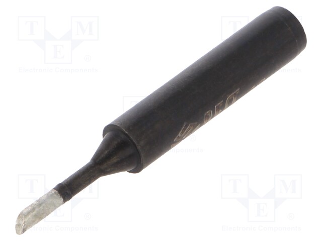 Tip; conical sloped; 2mm; double-layer nickel plating