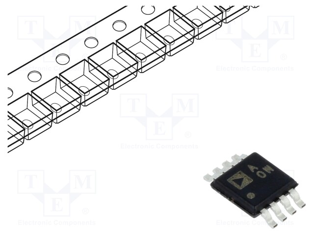 IC: operational amplifier; 10MHz; Ch: 2; MSOP8; ±5÷18VDC,10÷36VDC