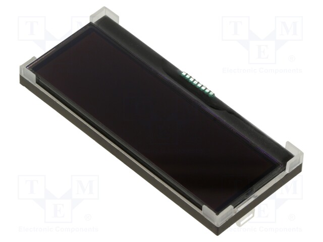 Display: LCD; graphical; 132x32; COG,FSTN Negative; LED; PIN: 8