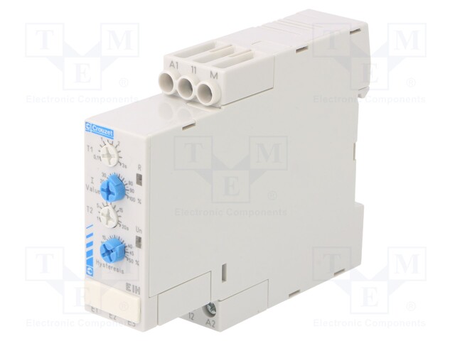 Current monitoring relay; 250VAC/5A; Usup: 120VAC; DIN; -20÷50°C