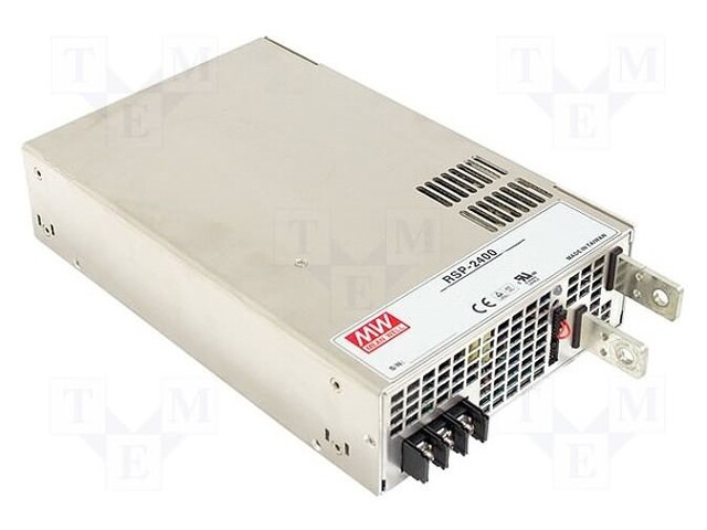Power supply: switched-mode; modular; 2400W; 24VDC; 22÷28VDC; 100A