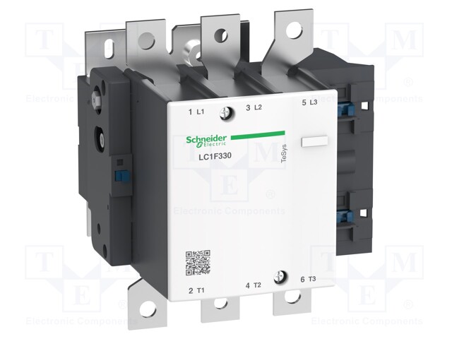 Contactor, 330 A, Panel, 1 kV, 3PST-NO, 3 Pole, 220 kW