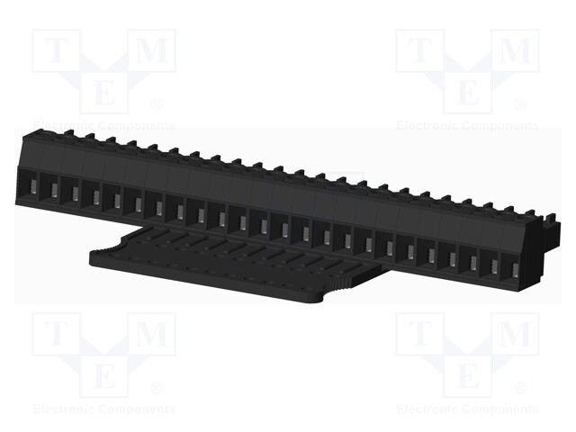 Connector: pluggable terminal block; plug; female; straight; 300V