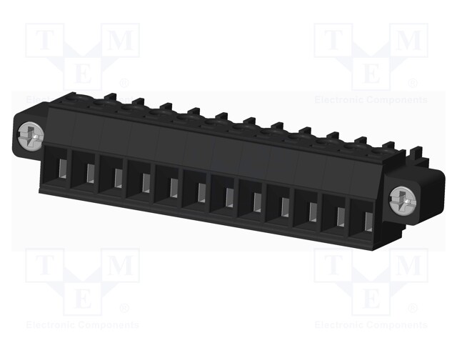 Connector: pluggable terminal block; plug; female; straight; 300V