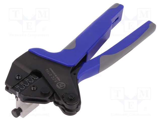 Tool: for crimping; NR,ST; Application: terminals