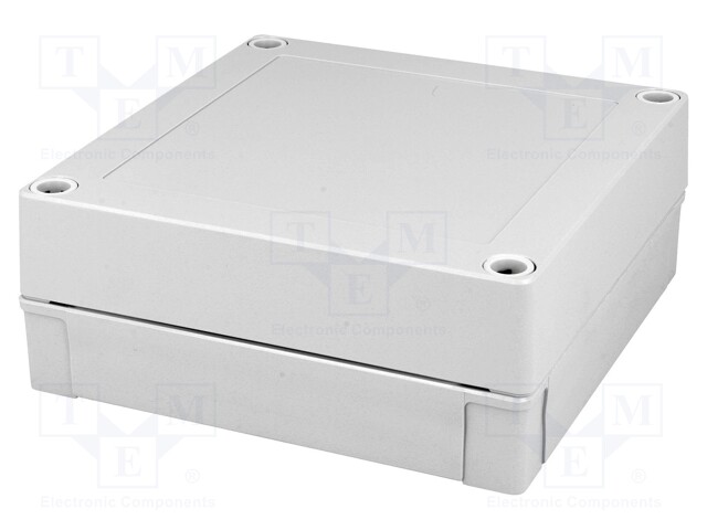 Enclosure: multipurpose; X: 130mm; Y: 130mm; Z: 50mm; MNX; grey; IK08