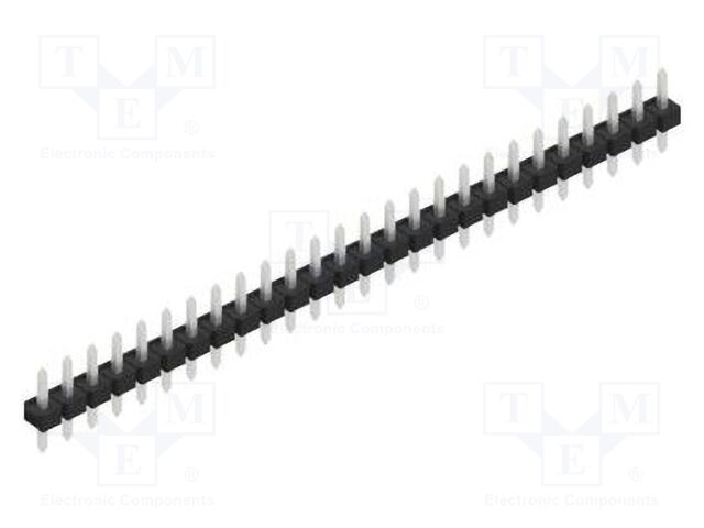 Connector: pin strips; pin header; male; PIN: 26; 2.54mm; THT; 1x26