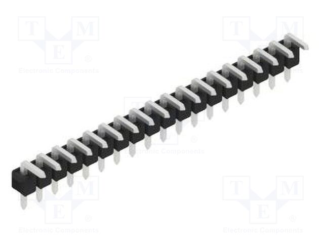 Connector: pin strips; pin header; male; PIN: 18; 2.54mm; THT; 1x18