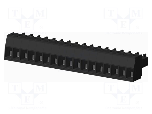 Connector: pluggable terminal block; plug; female; straight; 300V