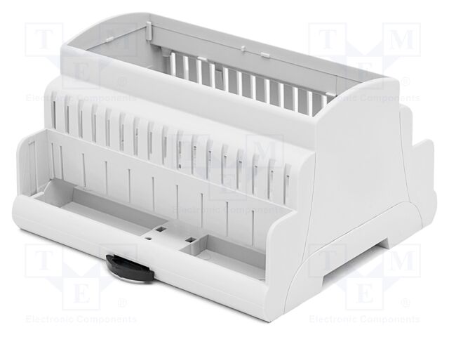 Enclosure: for DIN rail mounting; No.of mod: 6