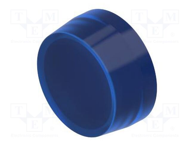 Actuator lens; OptoHiT; blue; plastic; Ø29mm