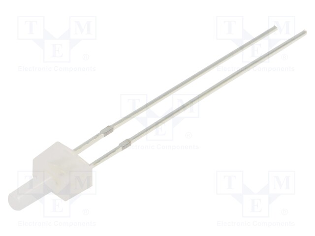 LED; 2mm; red,blue; 220÷330mcd,330÷500mcd; 90°; Front: flat; THT