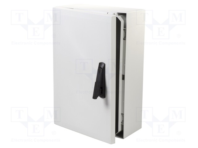Enclosure: wall mounting; X: 500mm; Y: 700mm; Z: 300mm; ARCA; grey
