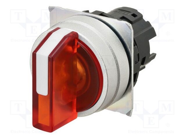 Switch: rotary; 22mm; depending on the holder; Pos: 3