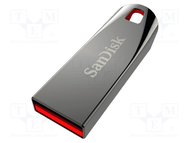 Pendrive; USB 2.0; 32GB; Read: 5.5MB/s; Write: 5.5MB/s