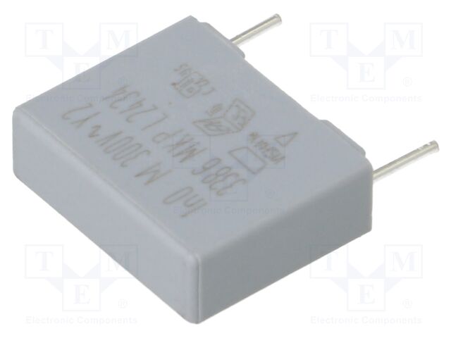 Capacitor: polypropylene; 1nF; 1kVDC; 10mm; ±20%; Mounting: THT