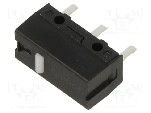 Microswitch SNAP ACTION; without lever; SPST-NO; 0.001A/6VDC