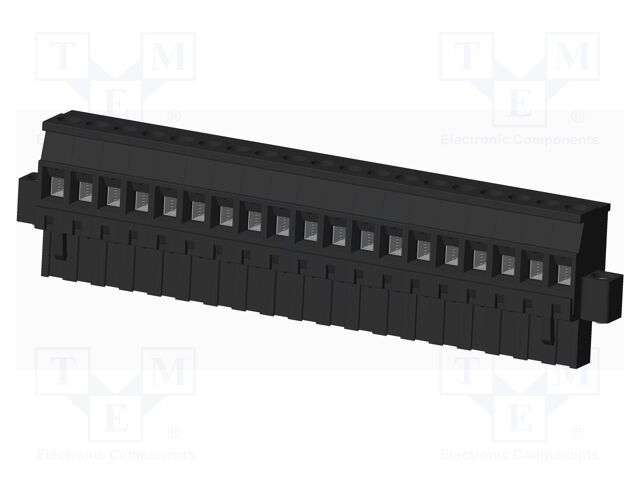 Connector: pluggable terminal block; plug; female; angled 90°