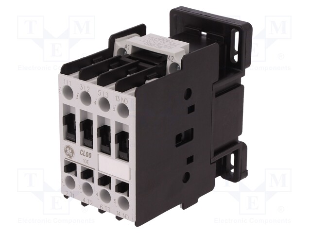 Contactor: 3-pole; NO x3; Auxiliary contacts: NO; 115VAC; 9A; CL