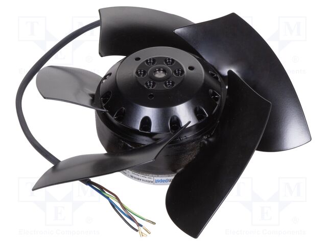 Fan: AC; axial; 200VAC; Ø209.5x74.5mm; ball bearing; 2700rpm; IP44