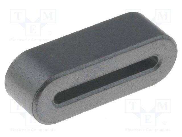 Ferrite: one-piece; 28AWG; 20Ω; A: 19mm; B: 6mm; C: 6.5mm; D: 13.5mm