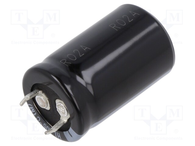 Capacitor: electrolytic; SNAP-IN; 470uF; 200VDC; Ø22x35mm; ±20%