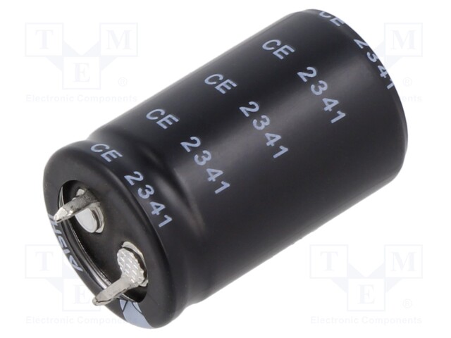 Capacitor: electrolytic; SNAP-IN; 150uF; 400VDC; Ø22x30mm; ±20%