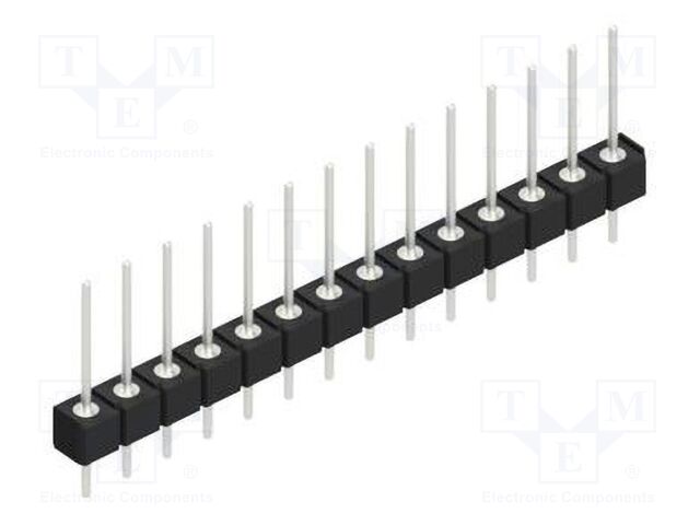 Connector: pin strips; pin header; male; PIN: 14; 2.54mm; THT; 1x14