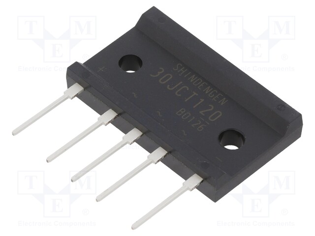 Bridge rectifier: three-phase