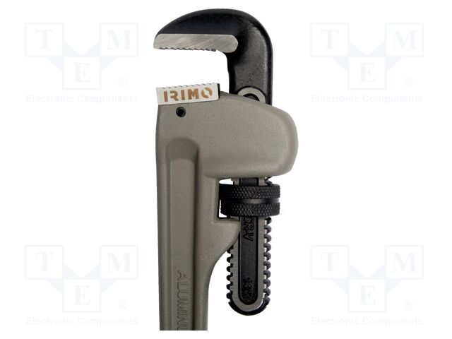 Wrench; adjustable; 450mm; aluminium; for pipe gripping; 21/2"