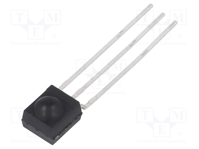 Integrated IR receiver; 38kHz; 90°; 2.5÷5.5V