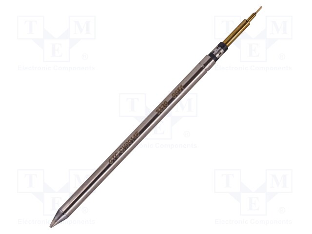 Tip; chisel,elongated; 1.4mm; for soldering station; GT-HP-T6C