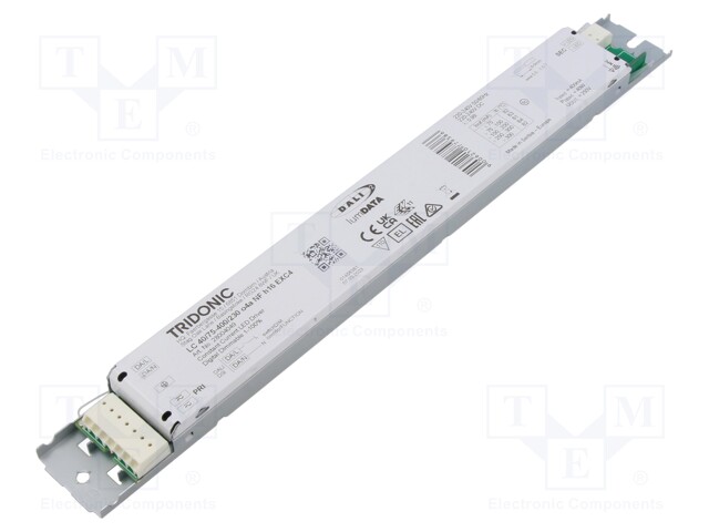 Power supply: switched-mode; LED; 40W; 45÷230VDC; 75÷400mA; IP20