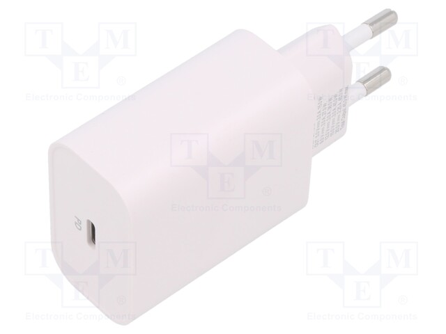 Power supply: switched-mode; plug; 5÷20VDC; 45W; Plug: EU; 82.7%