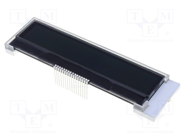 Display: LCD; alphanumeric; COG,FSTN Negative; 24x2; LED; PIN: 16