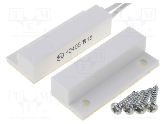 Reed switch; Range: 9,5mm; 7.62x33.78x13.46mm; Contacts: SPST-NO