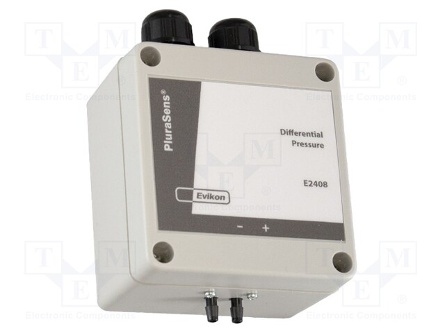 Converter: differential pressure; Press.meas.range: -500÷500Pa