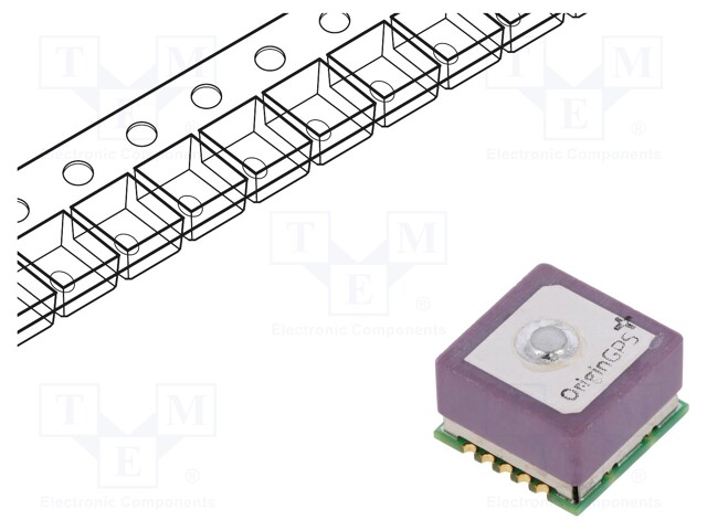 Module: GPS GLONASS/BEIDOU; ±2.5m; NMEA; uP: MT3333 MediaTek; 15mW