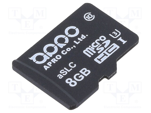 Memory card; industrial; aSLC,microSDHC; 8GB; -25÷85°C; PHANES-F