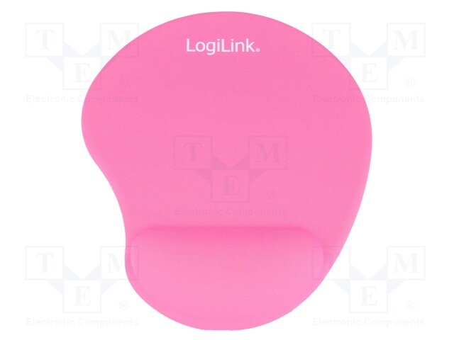 Mouse pad; pink