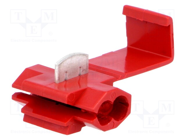 Quick splice; PT; IDC; 0.5÷0.9mm2; 20AWG÷18AWG; for cable; red