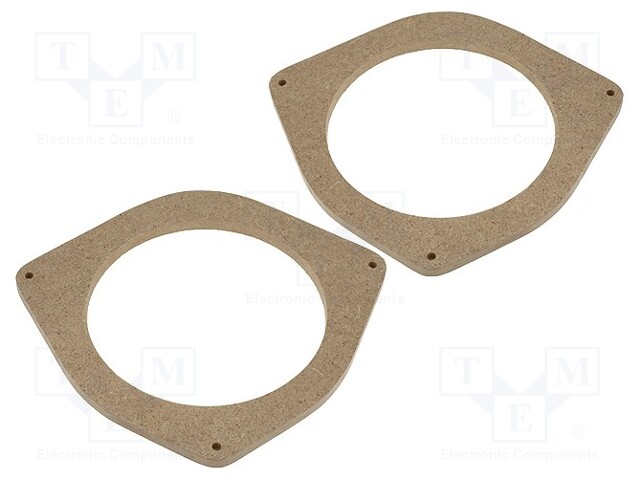 Spacer ring; MDF; 165mm; Toyota; impregnated,varnished