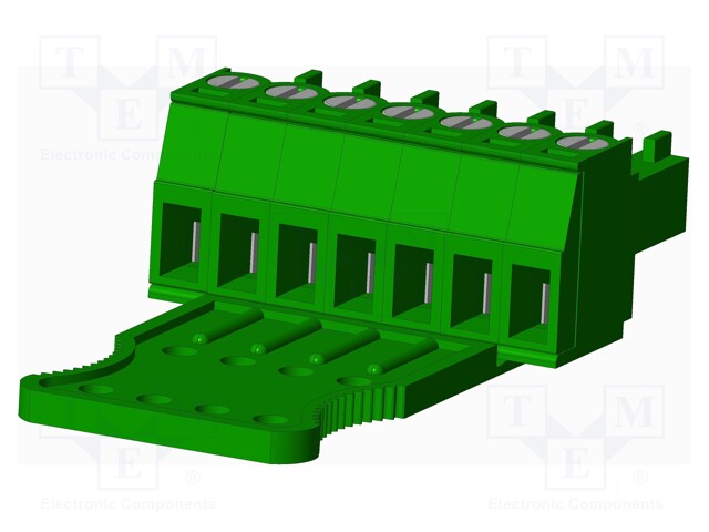 Connector: pluggable terminal block; plug; female; straight; 300V